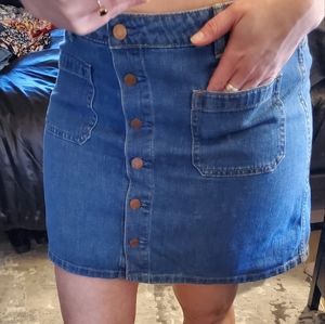 Denim Skirt